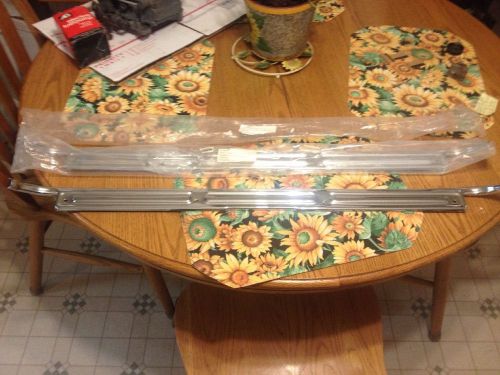 1967-72 chevrolet/ gmc truck door sill plate. chrome. set of 2. 67-70500