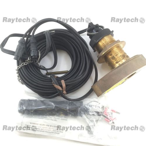 New raymarine bronze transducer without fairing block b44v ( m78727 ) ( b744v )