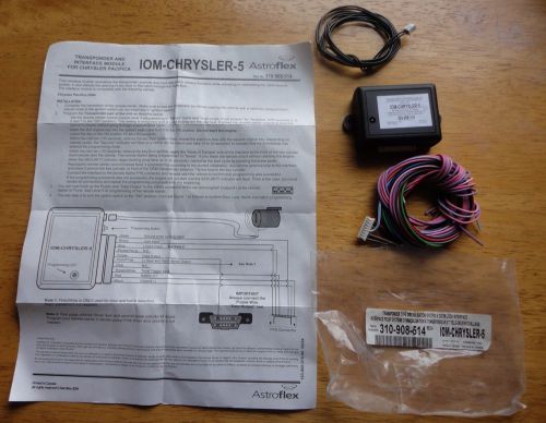 Astrostart iom-chrysler-5 chrysler dodge  doorlock transponder bypass interface