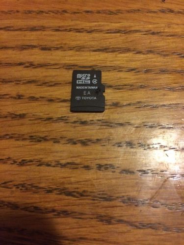 Toyota micro sd card