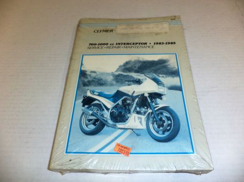 Genuine honda owner's manual 700-1000cc interceptor 1983-1985