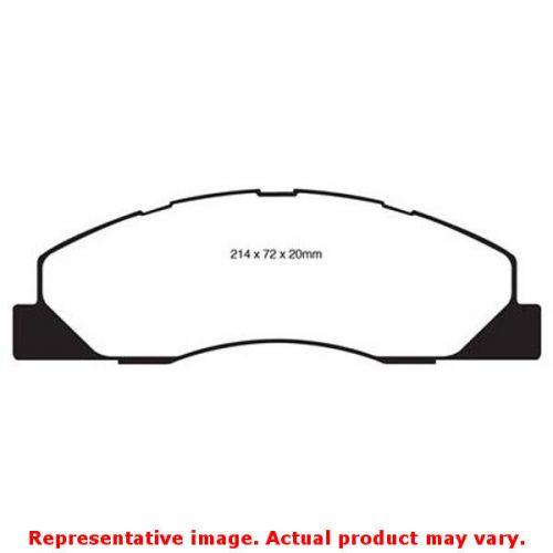 Ebc brakes dp41847r yellowstuff 4000 series street/track brake pads fits:dodge