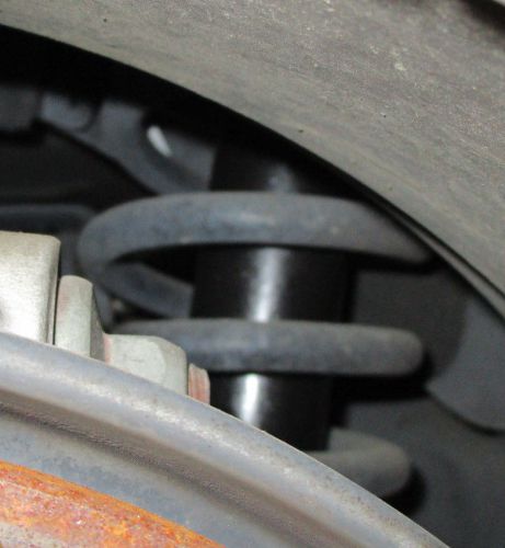 2008-2010 lexus is250/350 left rear shock absorber strut coil spring