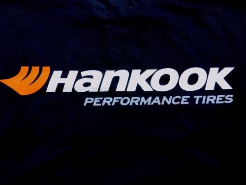 Men&#039;s genuine hankook performance tires  black size xl rare t-shirt tee,xl nowt