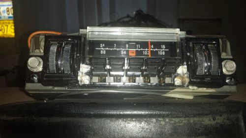 Oem mp3 1968 68 dodge daytona thumbwheel 69 b-body am/fm radio ipod jack charger