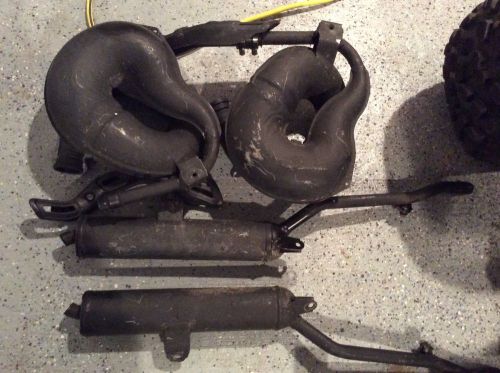 Yamaha banshee stock oem factory exhaust pipes &amp; midpipes 1987-2006 used