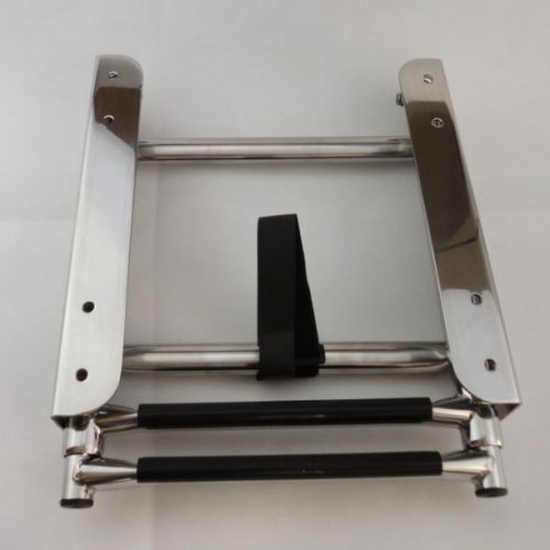 Stocking s.s 2 step slide mount boat boarding ladder telescoping high quality