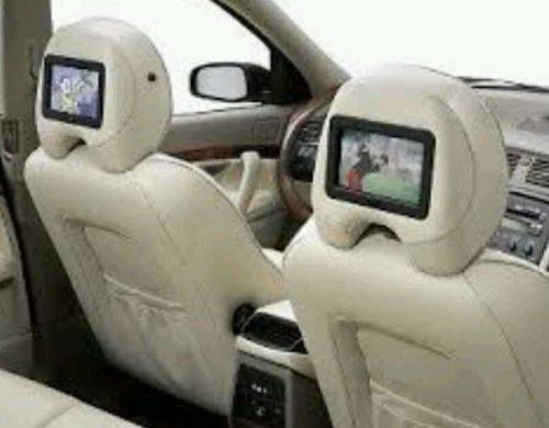 Volvo rear seat entertainment headrest system oe genuine s60 v70 8640178