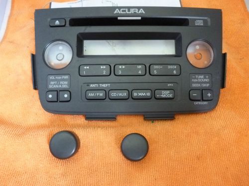05-06 acura mdx radio cd xm 39101-s3v-a070 2pf3 face plate cover