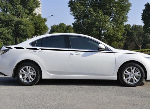 Car decal vinyl graphics side sticker body decals racing stripe #cb41