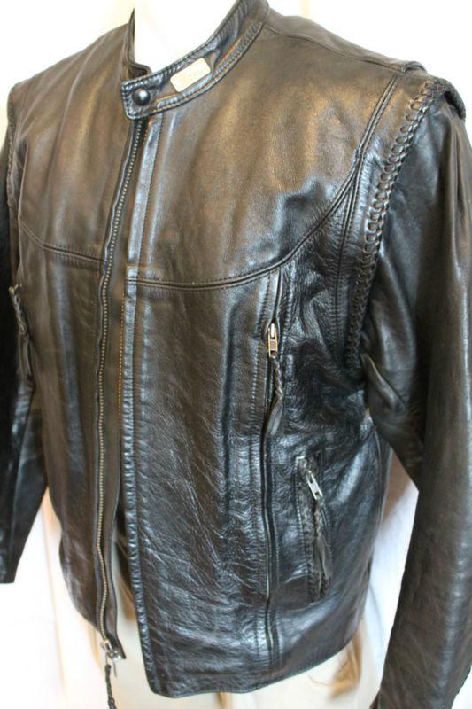 Find Harley Davidson Willie G Leather Jacket Ladies Large 40/12 in Oak ...