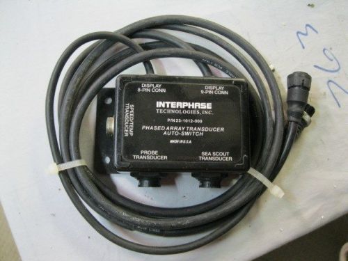 Interphase technologies phased array transducer auto switch