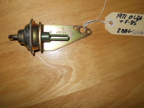 1971 oldsmobile &amp; 71 cutlass rochester 2 bbl. carburetor choke pull off cpa-68