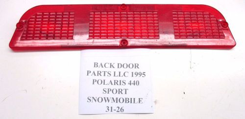 Polaris 1995 indy sport 440 snowmobile tail light lens 31-26