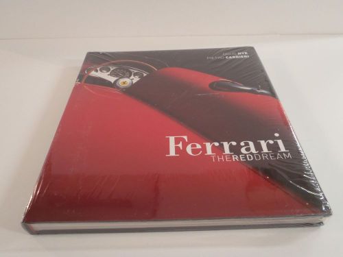 Book ferrari the red dream by doug nye - pietro carrier new still in shrink wrap