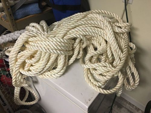 Fortress fx-125 large boat anchor never used plus 300' virgin 1" line