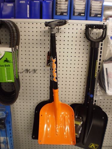 Orange hmk aluminum shovel/saw combo