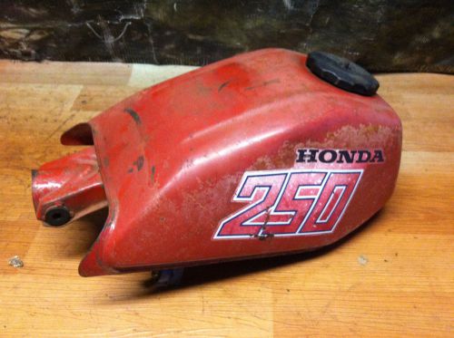 1981 1982 honda 250r atc oem gas fuel tank with petcock 81 82 atc250r