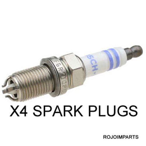 Find Volkswagen VW BMW BOSCH Spark Plugs PLATINUM+4 FGR7DQP 4417 4 PLUGS OEM NEW in Fort