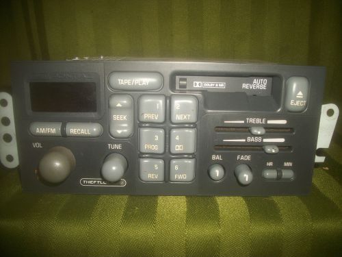 D vintage pontiac gm delco car radio / stereo