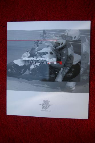 Mv agusta 1078rr brutale brochure in german.