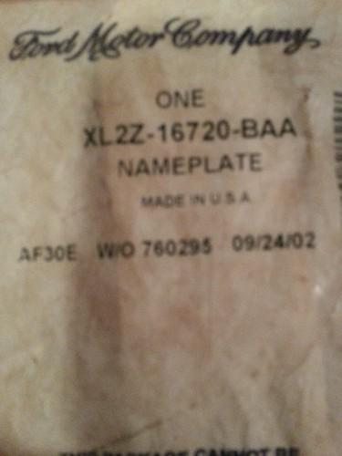 Ford Explorer XLS Emblem, US $25.00, image 2