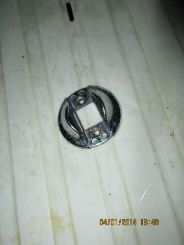 Mercedes 190sl door lock escutcheon chrome. part#1807230161. good used condition