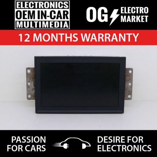 Mitsubishi pajero central info display navi lcd cid gps 8750a035 du-412gr 3ac035