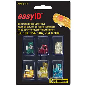 Bussmann fuse assortment, easy id, atm atm-id-sk