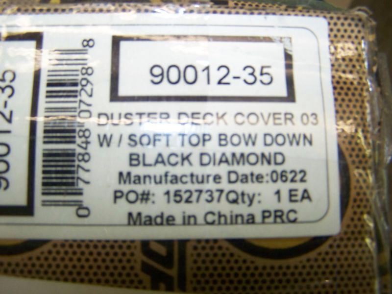 Bestop 90012-35 Black Diamond Duster Deck Cover for 03-06 Wrangler, US $69.99, image 3