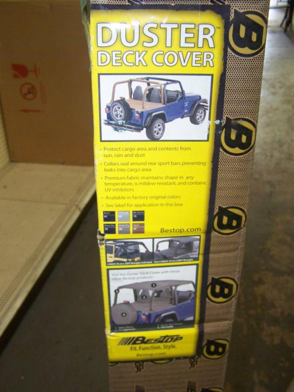 Bestop 90012-35 Black Diamond Duster Deck Cover for 03-06 Wrangler, US $69.99, image 4