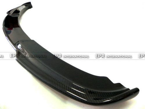For bmw e90 2006-2008 carbon h-style front bumper lip sedan