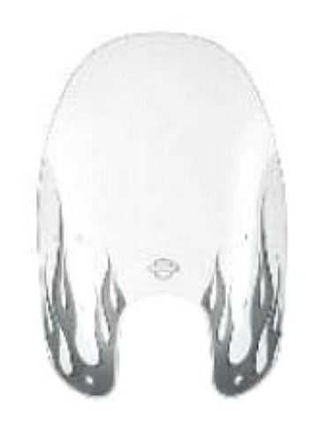 Harley davidson flamed replacement windshield part# 57815-04