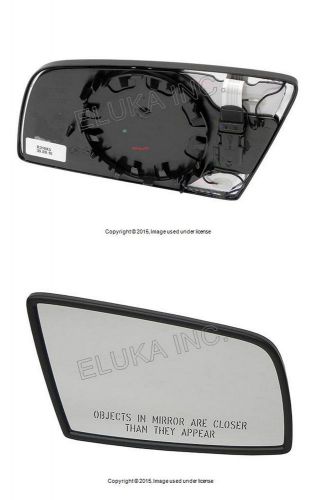 Bmw genuine door mirror lens glass - heated right e60 e60n e61 e61n e63 182