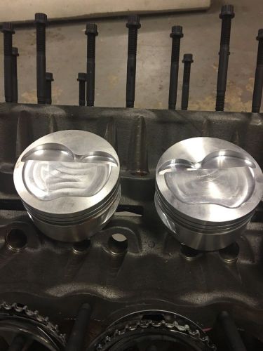 Custom je blower pistons 4.155 bore sbc
