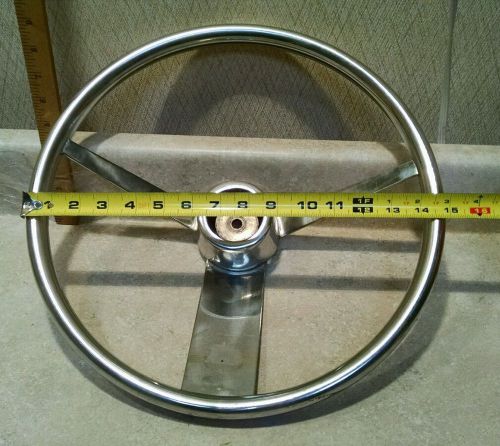 Vintage car steering wheel.  3b