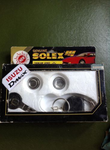 Solex 2 door lock cylinder set isuzu d-max holden colorado rc denver pickup