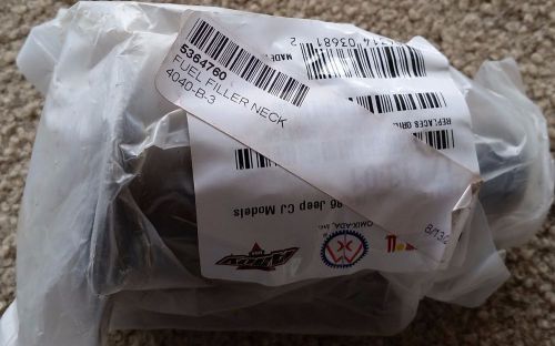 Jeep cj5 cj7 cj8 78-86 fuel gas filler neck nozzle