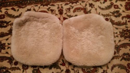 Piper malibu sheepskin seat covers bottom pilot and co- pilot