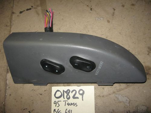 Taurus window switch panel right passenger gray 1995