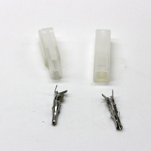 10x 1p 1way pin connector set kits large tamiya el 6.2mm male female socket plug