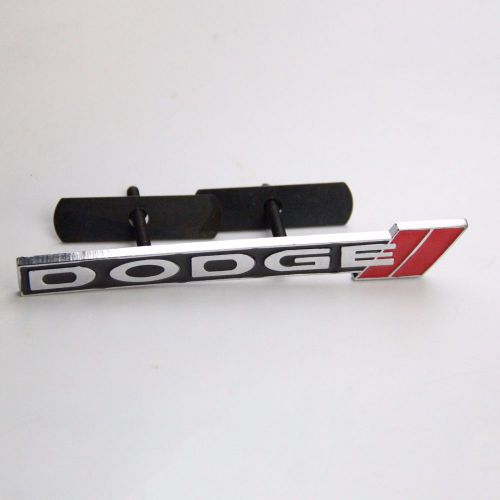 New metal front grille emblem badge decal for dodge challenger charger