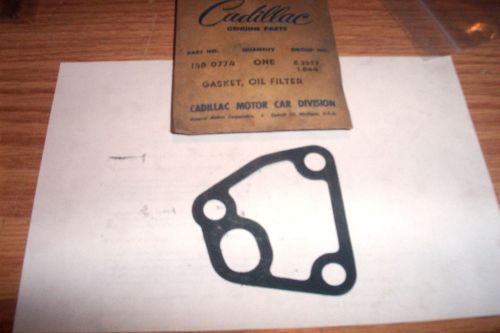Nos cadillac 1963-64 oil filter gasket (to support bracket) # 1480774