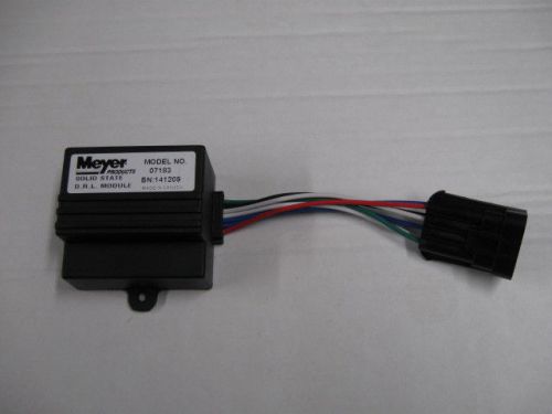 Meyer snow plow drl module 07183- new for saber lights- daytime running lights