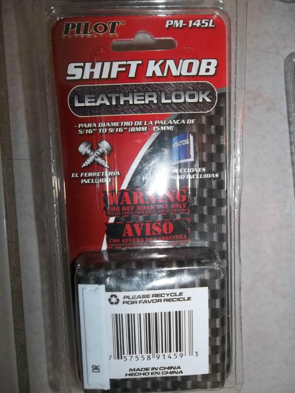 WHOLESALE LOT OF 20 LEATHER LOOK MANUAL TRANS SHIFTER KNOBS UNIVERSAL FIT, US $49.00, image 3