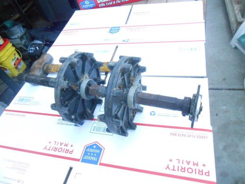 1983 polaris 600 indy parts: track drive shaft assembly