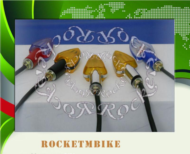 16 motorcycle parts turn signals for handle hand grips bar ends tank pad helmet