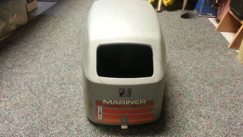 Mercury mariner 30 hp 3 cylinder hood cowl cowling cover motor housing gray