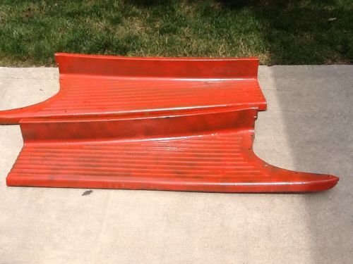 1939-40 chevrolet truck running boards, right # 599856, left # 599855