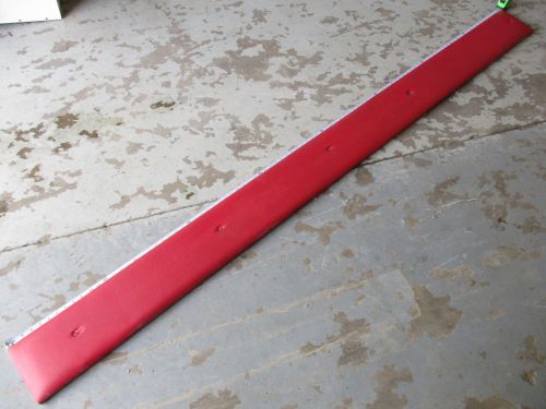 1989 four winns sun downer driver side long cushion panel  boat red